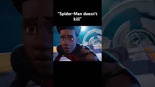 “SpiderMan doesn’t kill” spiderman edit spiderverse [upl. by Amend]