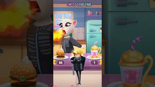 Felonious Gru Angela Cayenne Pepper Challenge Edit mytalkingangela2 trending shorts [upl. by Leffen]