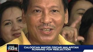 Caloocan Valenzuela Malabon mayors seek reelection [upl. by Amadus]