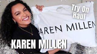 KAREN MILLEN HAUL amp TRY ON Layonie Jae [upl. by Angela]