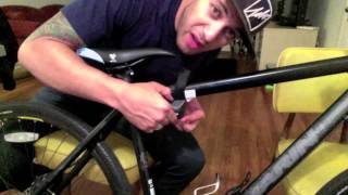 Kryptonite U Lock  Mount Installation 2 Minute Video [upl. by Rosena621]