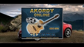 Najrýchlejšia cesta na naučenie gitarových akordov  video kniha AKORDY ONLINE [upl. by Haleeuqa]