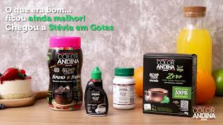 Adoçante stevia líquido Color Andina 30ml 100 Natural [upl. by Eniaral]