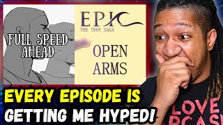 Reacting to Full Speed Ahead  Open Arms  EPIC The Musical [upl. by Littell]