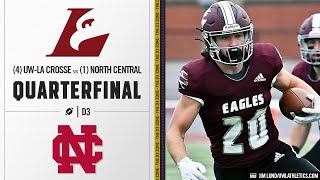 4 UWLa Crosse vs 1 North Central Highlights  D3 Football Quarterfinals 2023 [upl. by Fantasia109]