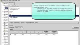 SIMULIA Abaqus  Simulation of the Ballistic Perforation of Aluminum Plates [upl. by Cyrillus373]