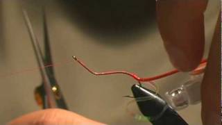 Rotary Vise Fly Tying Tutorial Big Red [upl. by Germann950]