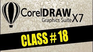 how to use attract tool in CorelDraw x7 Urduhind Expriment course best tips and trick [upl. by Eniluap]