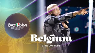 Jérémie Makiese  Miss You  Belgium 🇧🇪  Live On Tape  Eurovision 2022 [upl. by Hole]