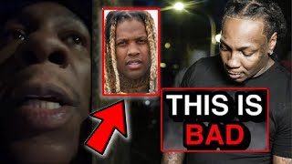 THF Bayzoo Responds Being Dropped From Lil Durk OTF [upl. by Alaet]