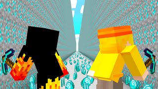 E Se Quebrar um Mundo de Diamantes no Minecraft [upl. by Gnilyarg]