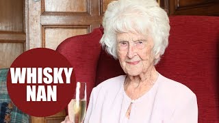 One of the oldest people in Britain turns 111 and says the secret is  a tot of WHISKY [upl. by Aitnis]