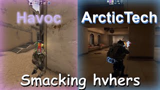 smacking hvhers with free cheats  csgo hvh [upl. by O'Donovan312]