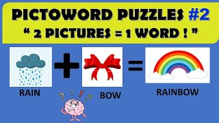 PICTOWORD PUZZLES 2  “2 PICTURES  1 WORD”  ROCKCLIMBERS  2020 [upl. by Roanne618]