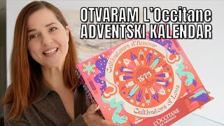 OTVARAM LOCCITANE ADVENTSKI KALENDAR  mama 4 djece [upl. by Johiah351]