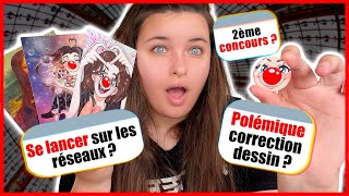 FAQ cadeaux du CONCOURS DESSIN 🎁 haters conseils réseaux sociaux [upl. by Reo]