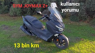 SYM JOYMAX Z ile 13 bin km [upl. by Hplodnar978]