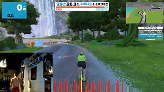 Alpe Du Zwift Handicap Race  Kaboom Cycling Madness [upl. by Nnyleve]