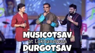 Musicotsav at Lokhandwala Durgotsav  Abhijeet  Shaan  Babul [upl. by Sheila]