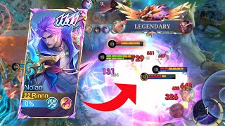 NOLAN 1111 SKIN IS COMING SOON  INSANE DAMAGE FROM NOLAN  MOBILE LEGENDS BANG BANG [upl. by Lyssa]