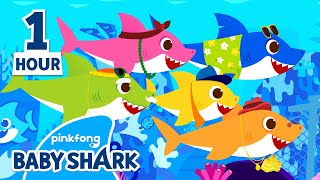 Baby Sharkcito Doo Doo Doo 1 HOUR  Best Baby Shark Song  Compilation  Baby Shark Official [upl. by Ednyl283]