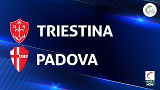 Triestina  Padova 01  Gli Highlights [upl. by Ynohtnad]