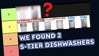 Best Dishwasher Tier List 17 Models Ranked [upl. by Ajssatan667]