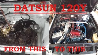 SR20 Datsun 120y Build [upl. by Isla]