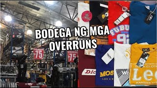 PINAKA MALALAKING BODEGA NG OVERRUNS [upl. by Gladwin]