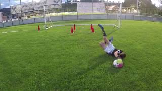 Goalkeeper training U16 [upl. by Namhcan]