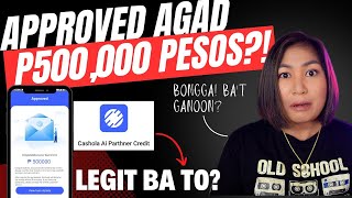 500K Pa Cash Loan ni Cashola Legit Ba [upl. by Eaneg]