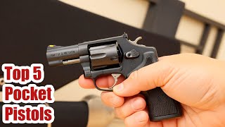 Top 5 Pocket Pistols for Concealed Carry in 2024 Ultimate SelfDefense Choices [upl. by Kucik]