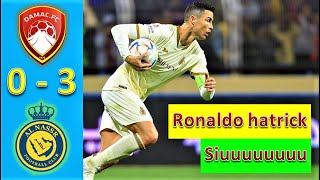 Cristiano Ronaldo Hat Trick 🔥 NASSR vs DAMAC 30 All Goals amp Highlights 2023  Saudi Pro League [upl. by Blen]