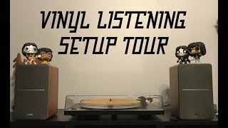 VINYL LISTENING SETUP TOUR [upl. by Lune375]