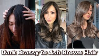 Perfect ASH BROWN for DARK HAIR [upl. by Mohammed]