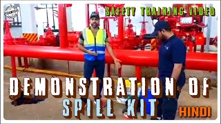 ⚠️HOW TO USE SPILL KIT📂🗑️SPILL KIT DEMO🗣️⚙️INDUSTRIAL SAFETY TRAINING VIDEO👷‍♂️🕵️SAFETY SAVES🎯 [upl. by Rosaline266]