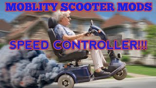 Mobility scooter modified gokart electric speed controller mods and repair [upl. by Enirahtac]