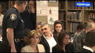 Raw video Man arrested at Gilford school board meeting [upl. by Ahsekel]