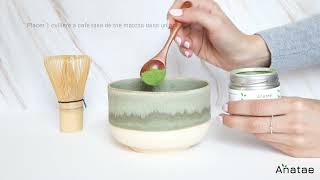 COMMENT PRÉPARER UN THÉ MATCHA LATTE OU TRADITIONNEL [upl. by Nrev]