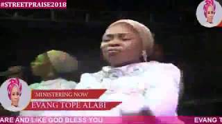 TOPE ALABI AT THE 3RD STREET PRAISE ft NATHANIEL BASSY and HER DAUGHTER AYO [upl. by Clere]