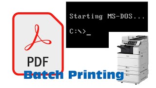 How to batch print pdf from command line in Windows Batch Print Pro [upl. by Ahsiekahs395]