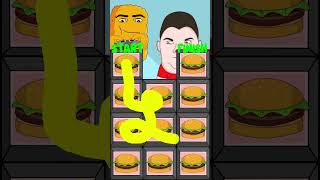 Choose Hamburger vs Oreo  Nikocado Avocado and Gegagedigedagedago Nuggets are playing Snake game [upl. by Aser]