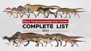 Every Tyrannosaurid explained [upl. by At]