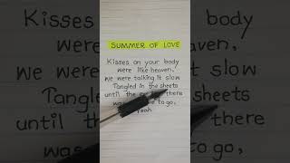 Summer of Love Lyrics [upl. by Boulanger]