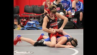 Rossville Middle School Wrestling vs Western Boone 01242023 [upl. by Ylera]