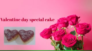 Valentine day special cake।valentineday।valentineday।honeycake।केक। Valentineweek।valentinerecipe [upl. by Galang]