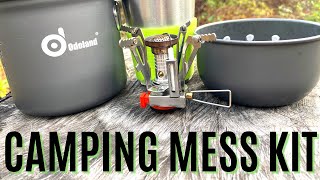 Odoland Mess Kit  Camp Stove Review [upl. by Nylave]