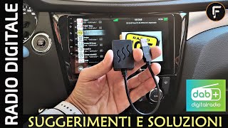 DAB Suggerimenti e soluzioni per la radio digitale 💪 GUIDA completa [upl. by Ronoel]