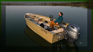 Lund Alaskan 1875 Yamaha 90 hp Tiller  The Ultimate Wilderness Big Water Boat [upl. by Annayat329]