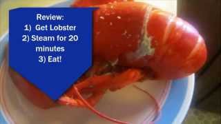 How to Cook New England Lobster Easily Cook Live Maine Lobster Simply [upl. by Cleopatre]